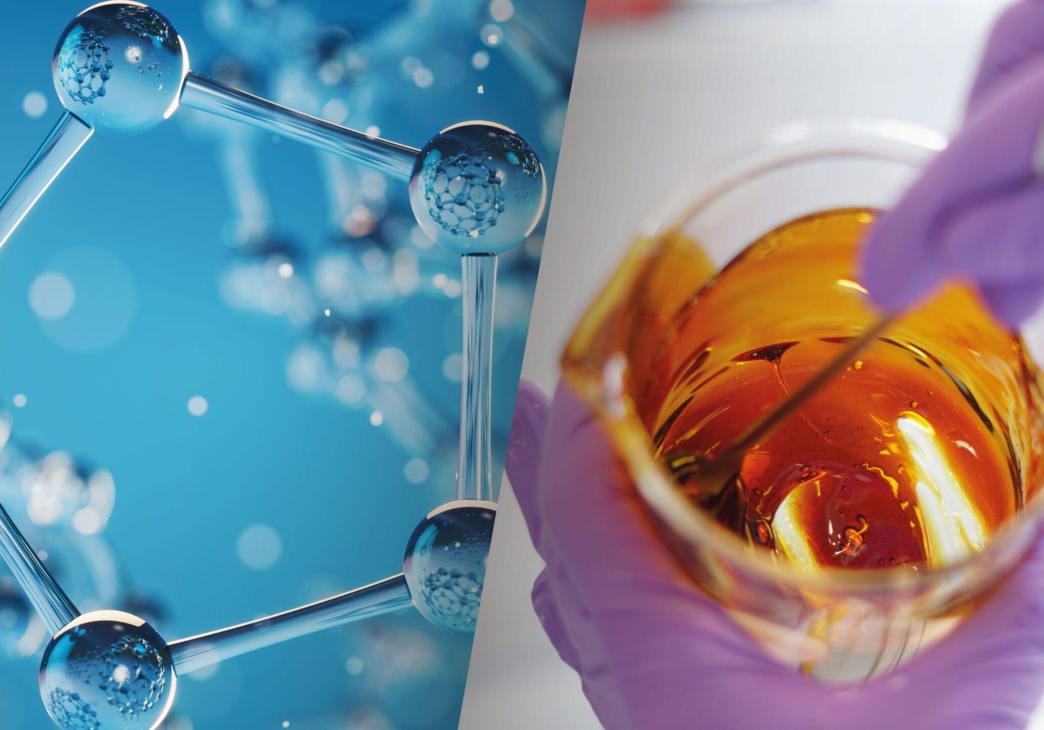 5-HMF IFPEN RESICARE ILLUSTRATION MOLECULE RESIN